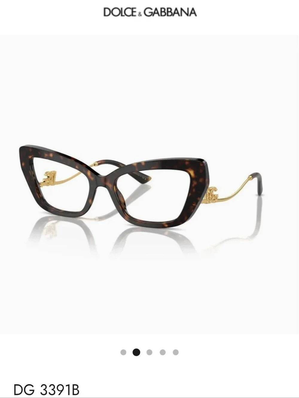 Dolce & Gabbana New Glasses
